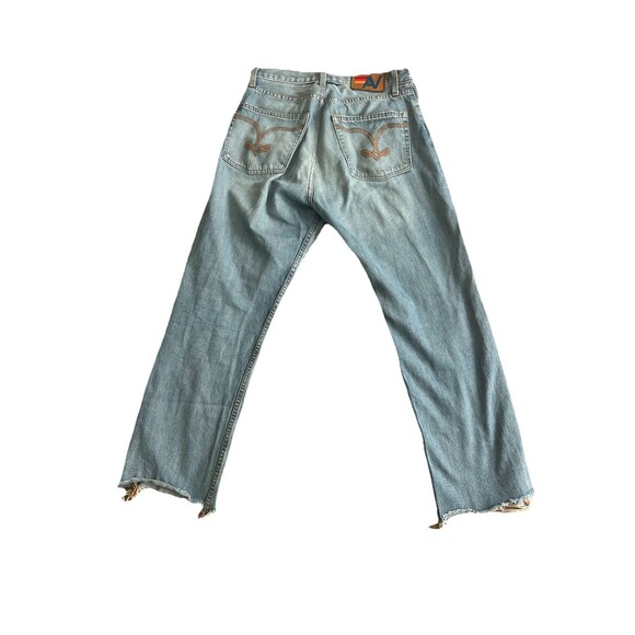 AVIATOR NATION MID RISE RELAXED FIT VTG CANYON JEANS COTTON 27 Medium Wash! - Picture 1 of 9
